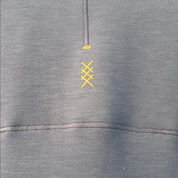 Rhône DreamGlow 1/2 Zip Grey Silver - Picture 7 of 8